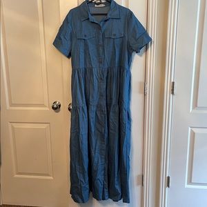 Lightweight Denim dress NWOT
